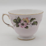 Colclough - Pink Flowers on Pink, 8240 - 21-piece Tea Set