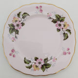 Colclough - Pink Flowers on Pink, 8240 - 21-piece Tea Set