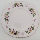 Colclough - Pink Flowers on Pink, 8240 - 21-piece Tea Set