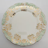 Royal Standard - Hand-painted Green Spots and Gold Filigree - Trio