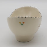 Honiton - Hand-painted Yellow Flower - Small Oval Dish