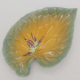 Shorter & Son - Hand-painted - Leaf-shaped Dish