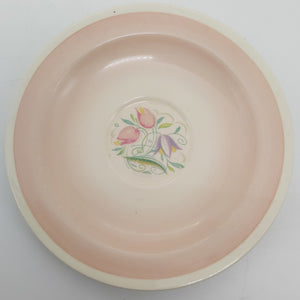 Susie Cooper - Dresden Spray, Pink 1005 - Large Saucer