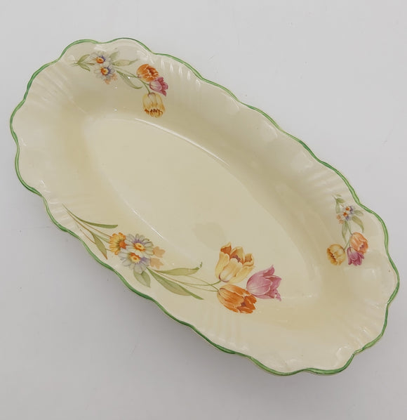 A J Wilkinson - Colourful Tulips - Oval Dish