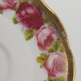 Roslyn - Pink and Red Roses - Coffee Saucer