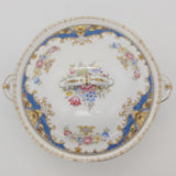 Shelley - Sheraton, Blue, 13291 - Lidded Serving Dish