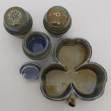 Wade Ireland - Shamrock - Condiment Set in Tray