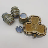 Wade Ireland - Shamrock - Condiment Set in Tray