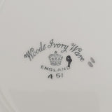 Wood's Ivory Ware - Floral Spray - Plate