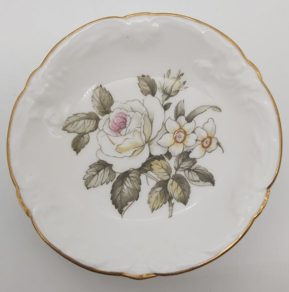 Royal Worcester - Torquay - Condiment/Trinket Dish with Embossed Rim