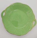 Empire Ware - Mottled Green - Tab-handled Round Dish