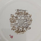 Wood & Sons - Dorset, Brown - Saucer