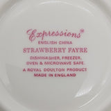 Royal Doulton - Strawberry Fayre - Duo