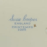 Susie Cooper - Printemps, Blue 2205 - Platter, Medium