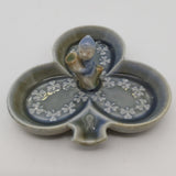 Wade Ireland - Leprechaun - Shamrock Trinket Dish, Blue