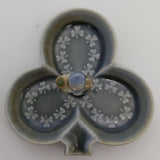 Wade Ireland - Leprechaun - Shamrock Trinket Dish, Blue