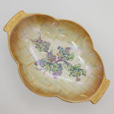 Royal Winton - Small Flowers on Branch on Lustre - Oval Bowl