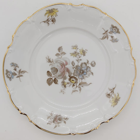 Hutschenreuther - Empire Rose on Sylvia Shape - Salad Plate