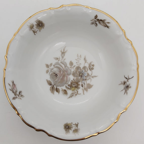 Hutschenreuther - Empire Rose on Sylvia Shape - Cereal/Dessert Bowl