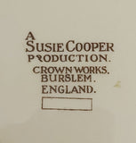 Susie Cooper - 1017 Dresden Spray, Blue/Green - Jug, 11.8 cm wide