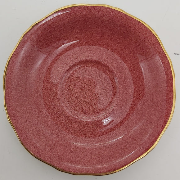 Royal Winton - Mottled Red - Saucer