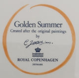 Royal Copenhagen - Golden Summer - Salad Plate