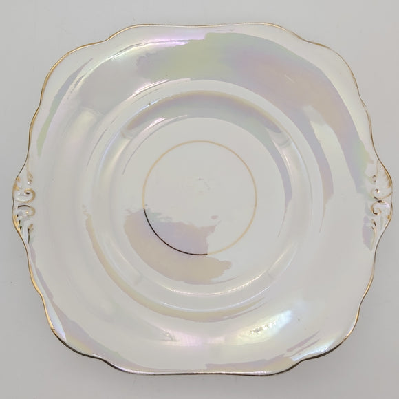 Dixonian China - Pearl Lustre - Cake Plate