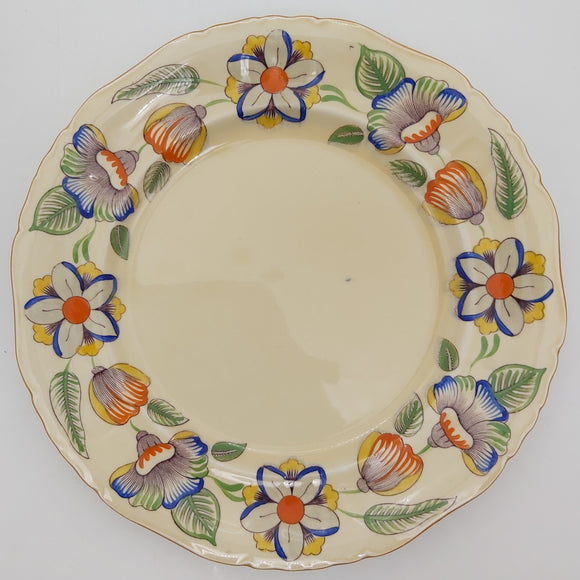 Mason's - C2683 Hand-painted Floral Rim - Plate