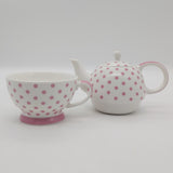 William James - Pretty in Pink - Tea for One Stacking Teapot