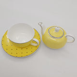 Davis & Waddell - Yellow - Tea for One Stacking Teapot