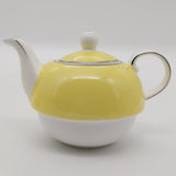 Davis & Waddell - Yellow - Tea for One Stacking Teapot