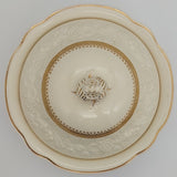 Crescent China - Rhapsody, with Embossed Flowers - Lidded Serving Dish