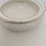 Crescent China - Rhapsody, with Embossed Flowers -  Serving Dish