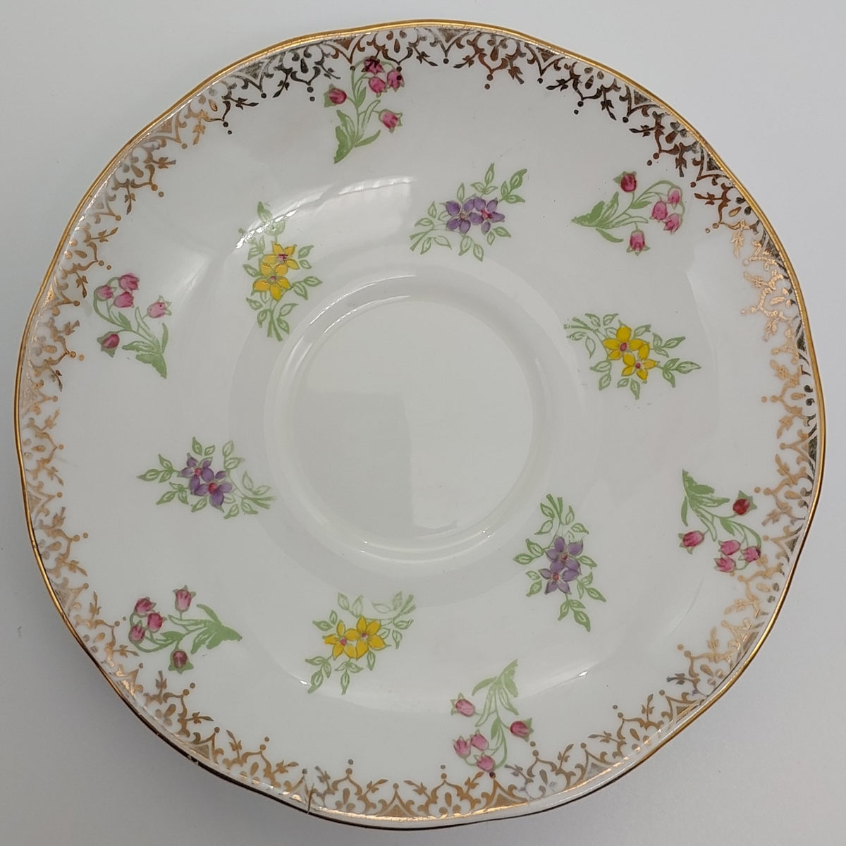 Salisbury - 1887 Scattered Flowers - Saucer – My Butlers Pantry