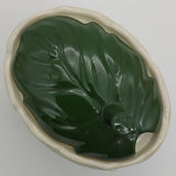 Carlton Ware - Leaf Twin Tone, Green - Preserve Pot