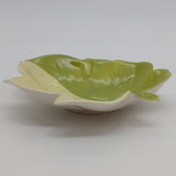 Carlton Ware - Leaf Twin Tone, Chartreuse - 2361 Butter/Jam Dish