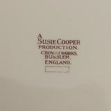 Susie Cooper - 1017 Dresden Spray, Blue/Green - Lidded Serving Dish