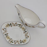 Wedgwood - Beaconsfield - Gravy Boat and Underplate