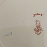 Royal Doulton - D3596 Shakespeare Series Ware, Juliet - Display Plate