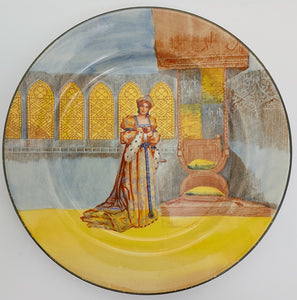 Royal Doulton - D3596 Shakespeare Series Ware, Katharine - Display Plate