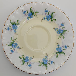 Royal Albert - Forget-Me-Not with Yellow Centre - Saucer