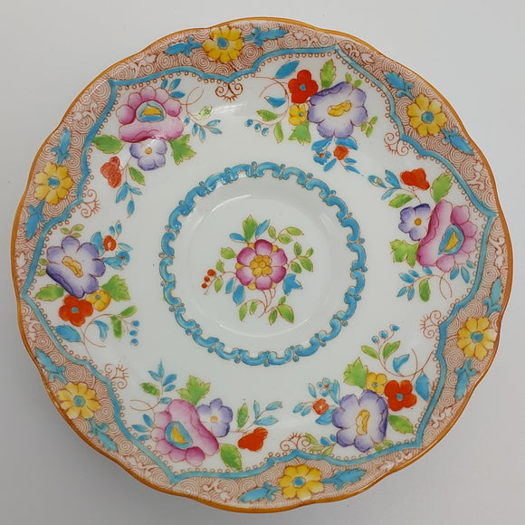 Hammersley  - Colourful Flowers - Saucer