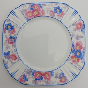 Royal Albert - Pink and Blue Flowers - Side Plate