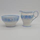 Bell China - 4640 Blue Floral Band - 21-piece Tea Set
