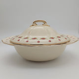 Royal Doulton - D6055 Red Rose Garland - Lidded Serving Dish