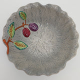 Shorter & Son - Fruit Branch on Grey Leaf Pattern - Bowl