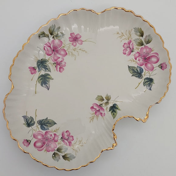 James Kent - Pink Flowers, 6860 - Oval Plate