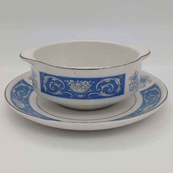 Wood & Sons - Lucerne - Soup Bowl and Saucer