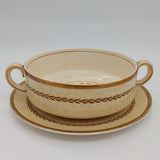 Pountney & Co - Tennyson - Soup Bowl and Saucer