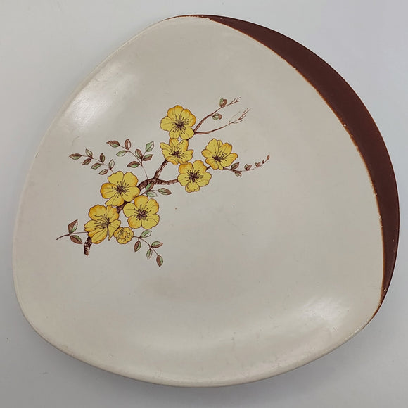 Carlton Ware - Mimosa - 2642 Triangular Plate